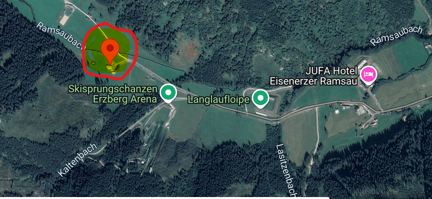 Karte Eisenerz Anmeldung Gemeindealm
